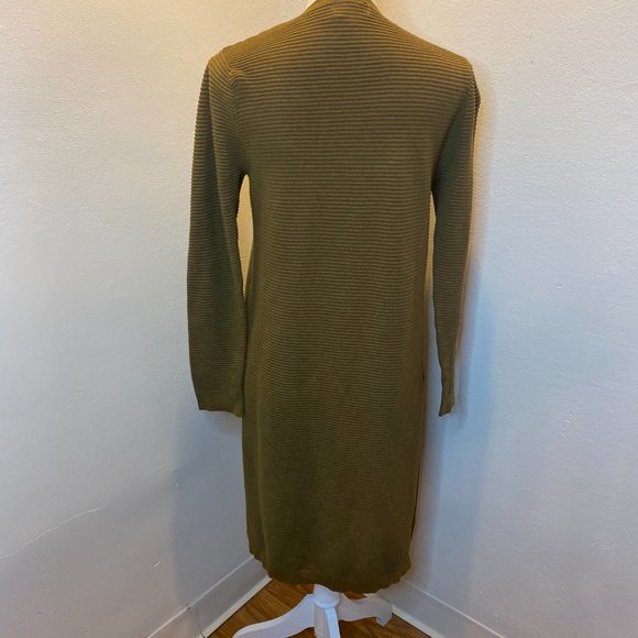 Prologue Womens Brown Long Sleeve Open Front Cardigan Sweater Size XS - Picture 5 of 8